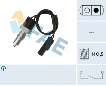 Achteruitrijlichtschakelaar FAE 40320