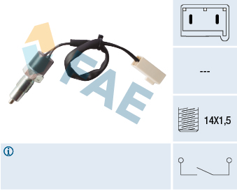 Achteruitrijlichtschakelaar FAE 40360