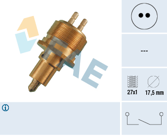 Achteruitrijlichtschakelaar FAE 40430