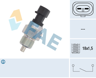 Achteruitrijlichtschakelaar FAE 40490