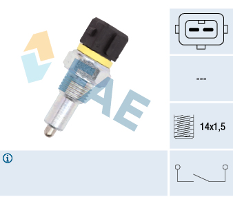 Achteruitrijlichtschakelaar FAE 40570