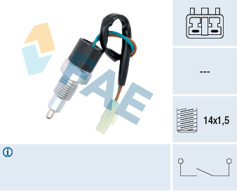 Achteruitrijlichtschakelaar FAE 40581