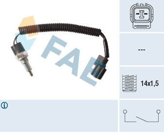 Achteruitrijlichtschakelaar FAE 40585