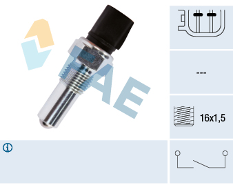 Achteruitrijlichtschakelaar FAE 40591