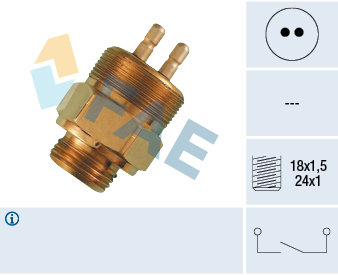 Achteruitrijlichtschakelaar FAE 40610