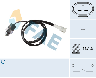 Achteruitrijlichtschakelaar FAE 40765