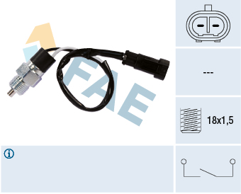 Achteruitrijlichtschakelaar FAE 40831