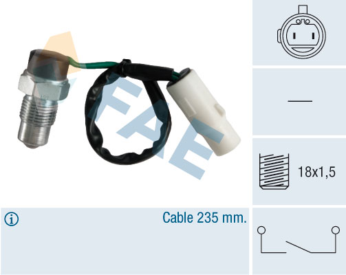 Achteruitrijlichtschakelaar FAE 40840