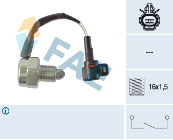 Achteruitrijlichtschakelaar FAE 40842