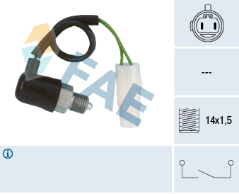 Achteruitrijlichtschakelaar FAE 40850