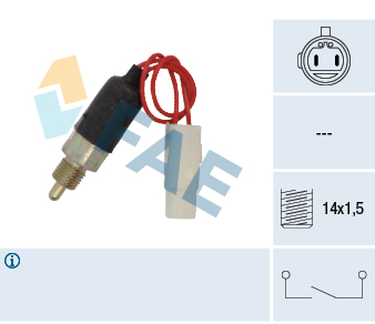 Achteruitrijlichtschakelaar FAE 40870