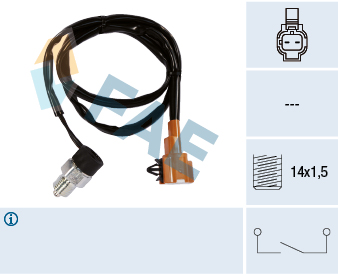 Achteruitrijlichtschakelaar FAE 40880