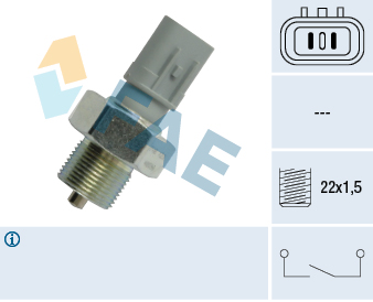 Achteruitrijlichtschakelaar FAE 40896