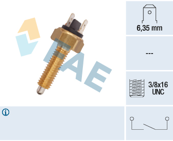 Achteruitrijlichtschakelaar FAE 40960