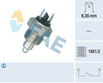 Achteruitrijlichtschakelaar FAE 40970