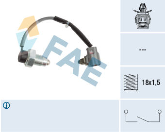 Achteruitrijlichtschakelaar FAE 40987