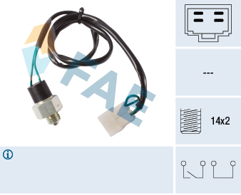 Achteruitrijlichtschakelaar FAE 41285