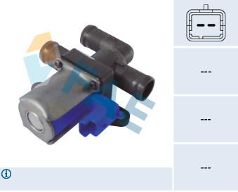 Kachelkraan /Koelvloeistof regelklep FAE 55005