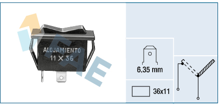 Kachelventilator schakelaar FAE 62900