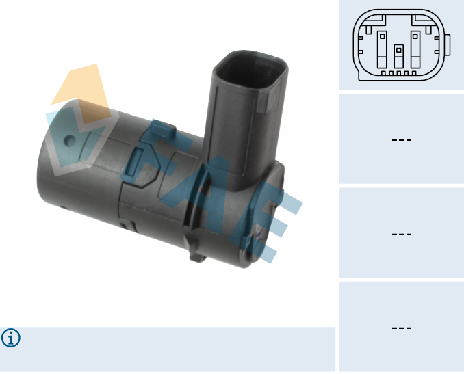 Sensor, park distance control FAE 66089