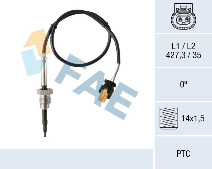 Sensor uitlaatgastemperatuur FAE 68023