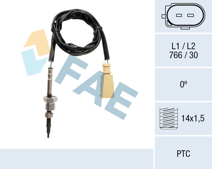 Sensor uitlaatgastemperatuur FAE 68030