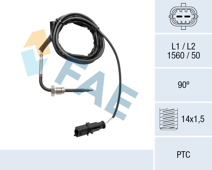 Sensor uitlaatgastemperatuur FAE 68038