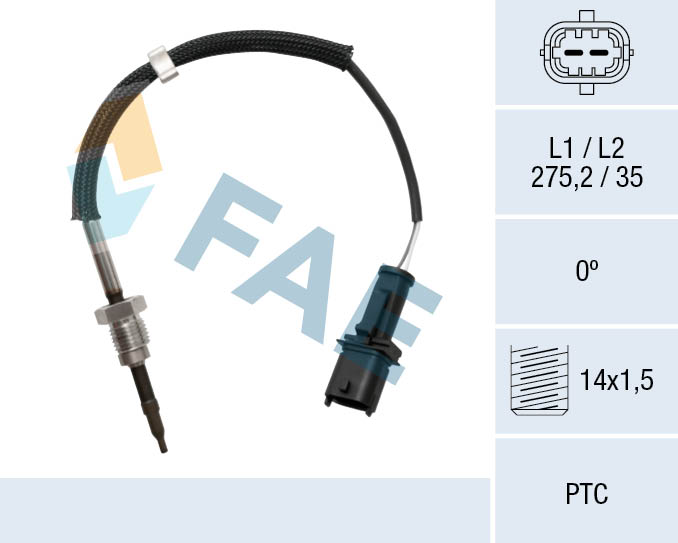 Sensor uitlaatgastemperatuur FAE 68047