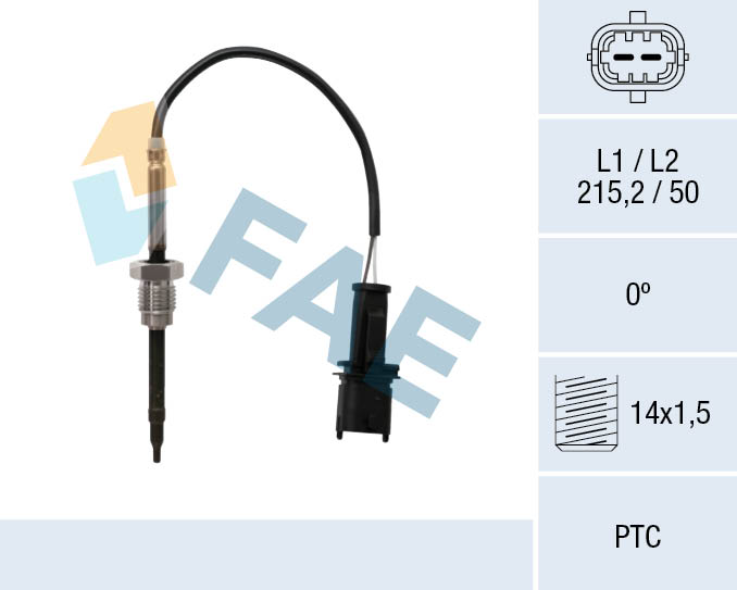 Sensor uitlaatgastemperatuur FAE 68069