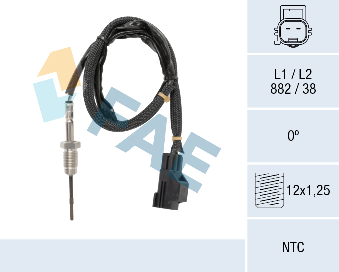Sensor, uitlaatgastemperatuur FAE 68633