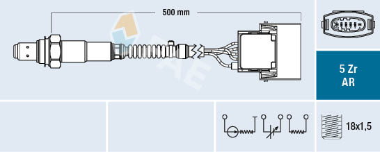 Lambda-sonde FAE 75015