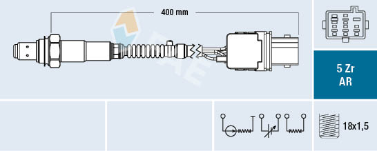 Lambda-sonde FAE 75017