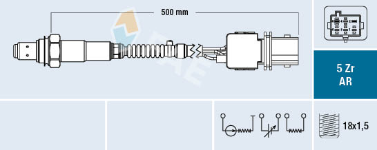 Lambda-sonde FAE 75018