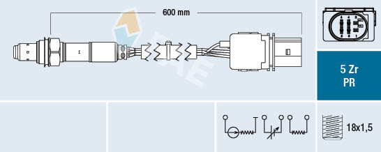 Lambda-sonde FAE 75030