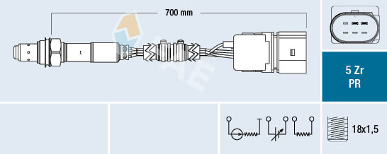 Lambda-sonde FAE 75037