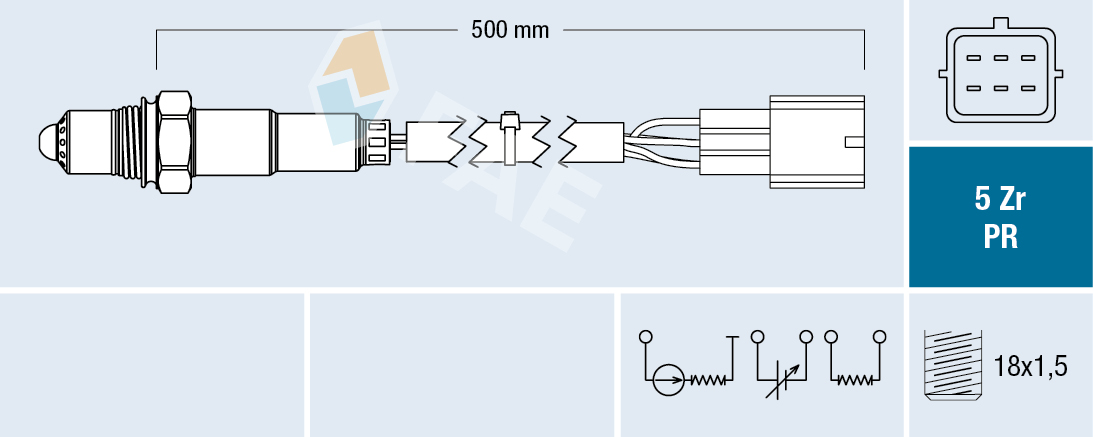 Lambda-sonde FAE 75041