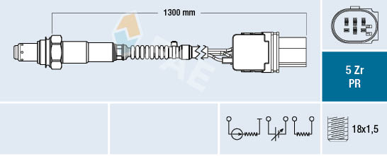 Lambda-sonde FAE 75053