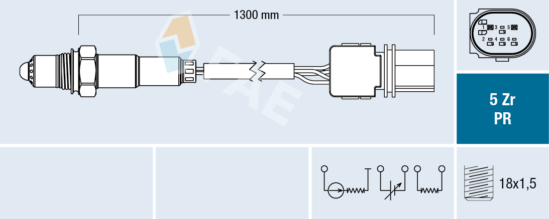 Lambda-sonde FAE 75084
