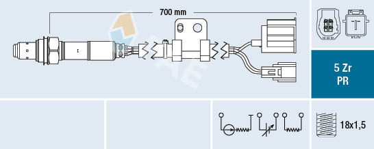 Lambda-sonde FAE 75088