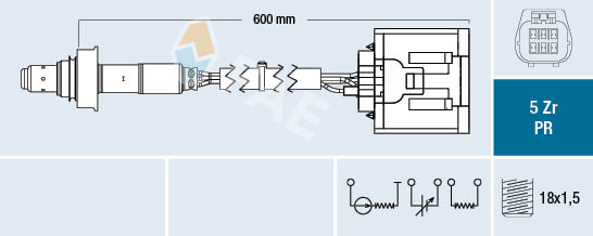 Lambda-sonde FAE 75089