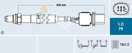 Lambda-sonde FAE 75106