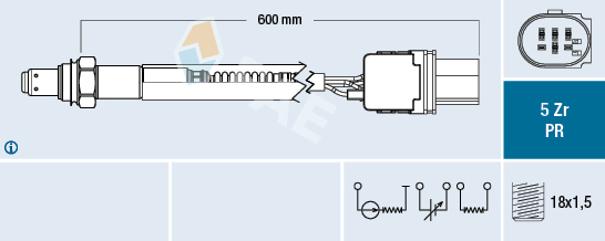 Lambda-sonde FAE 75109