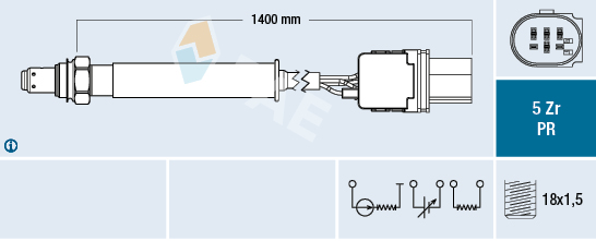 Lambda-sonde FAE 75113