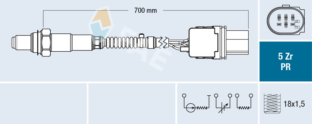 Lambda-sonde FAE 75127