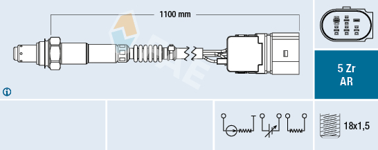 Lambda-sonde FAE 75136