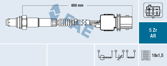 Lambda-sonde FAE 75137