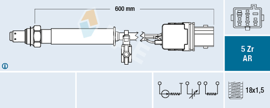 Lambda-sonde FAE 75138