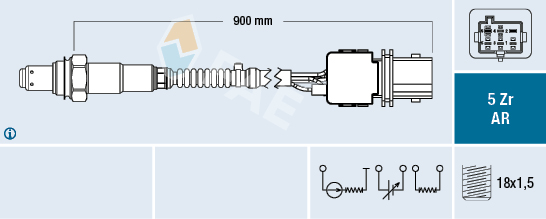 Lambda-sonde FAE 75141