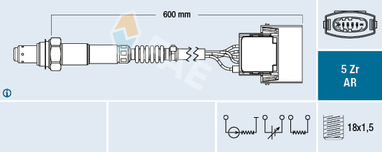 Lambda-sonde FAE 75145