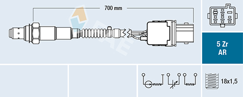 Lambda-sonde FAE 75151